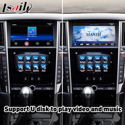 Lsailt CP + AA OEM tích hợp giao diện Carplay cho 2020-2023 Infiniti Q50