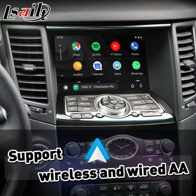 Lsailt Wireless Android Auto Mirrorlink Carplay Interface cho Infiniti QX70 2013-2017