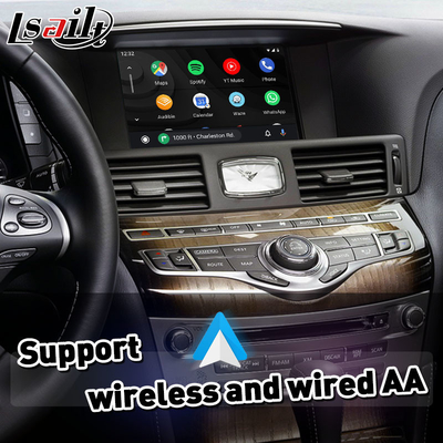 Lsailt Wireless Carplay Android Auto Interface Cho năm 2013-2019 Infiniti Q70