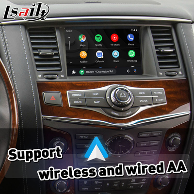 Lsailt Wireless Android Auto Carplay Interface cho Infiniti QX80 2013-2017