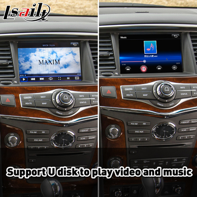 Lsailt Wireless Android Auto Carplay Interface cho Infiniti QX80 2013-2017