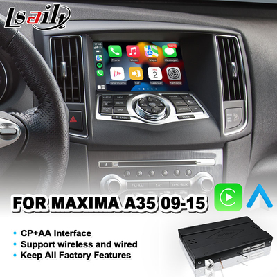 Android Auto OEM tích hợp giao diện video Carplay cho Nissan Maxima A35 2009-2015