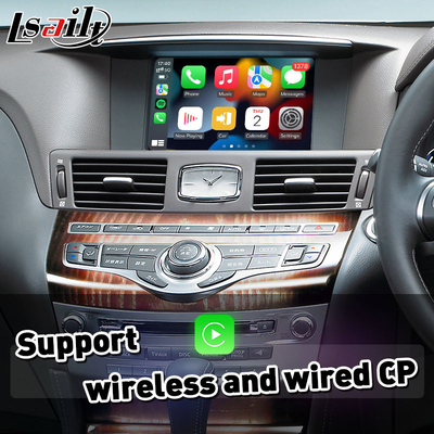 Android Auto OEM tích hợp giao diện video Carplay cho Nissan Fuga Y51 2009-2019