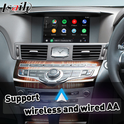 Android Auto OEM tích hợp giao diện video Carplay cho Nissan Fuga Y51 2009-2019