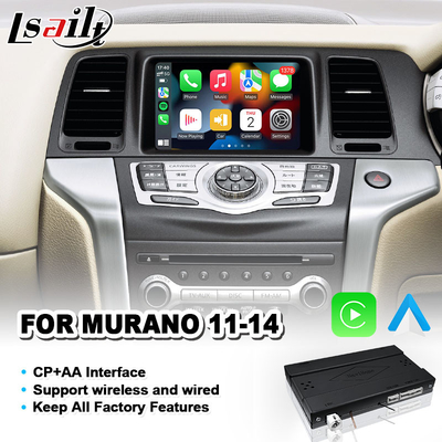Trình giao diện video không dây Carplay OEM tích hợp Android Auto cho Nissan Murano Z51 2011-2014
