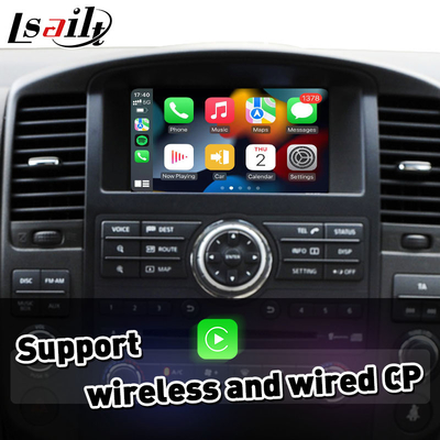 Giao diện Carplay tích hợp tự động không dây Android cho Nissan Pathfinder R51 Navara D40 2008-2013