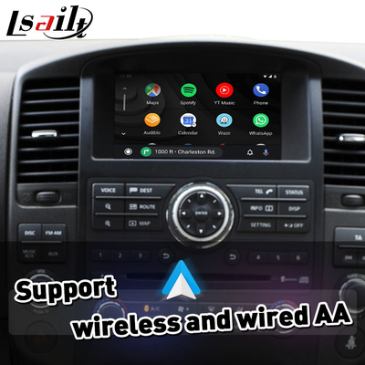 Giao diện Carplay tích hợp tự động không dây Android cho Nissan Pathfinder R51 Navara D40 2008-2013