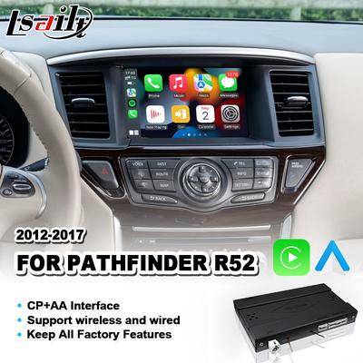 Lsailt Android Auto Wireless Carplay Interface cho Nissan Pathfinder R52 2012-2017