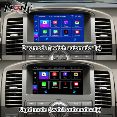 Lsailt OEM tích hợp giao diện video đa phương tiện Android cho Pathfinder R51 Nissan Navara D40 CarPlay& Android Auto Retrofit