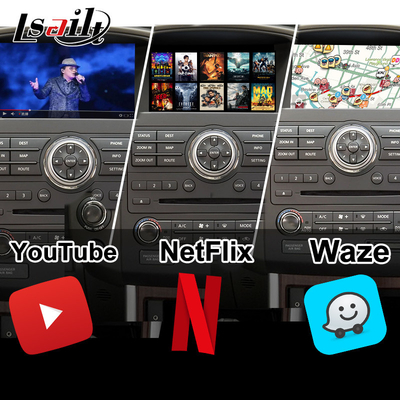 Lsailt OEM tích hợp giao diện video đa phương tiện Android cho Pathfinder R51 Nissan Navara D40 CarPlay& Android Auto Retrofit
