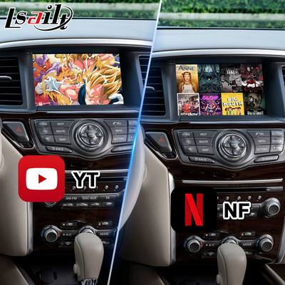 Giao diện video Lsailt Android dành cho Nissan Pathfinder R52 với Carplay Android Auto không dây