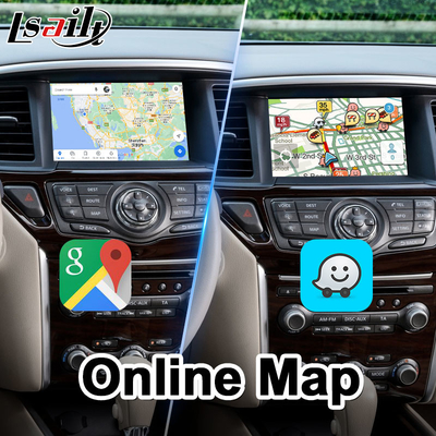 Giao diện video Lsailt Android dành cho Nissan Pathfinder R52 với Carplay Android Auto không dây