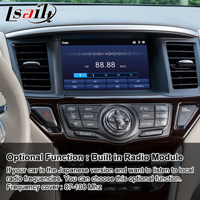 Giao diện video Lsailt Android dành cho Nissan Pathfinder R52 với Carplay Android Auto không dây
