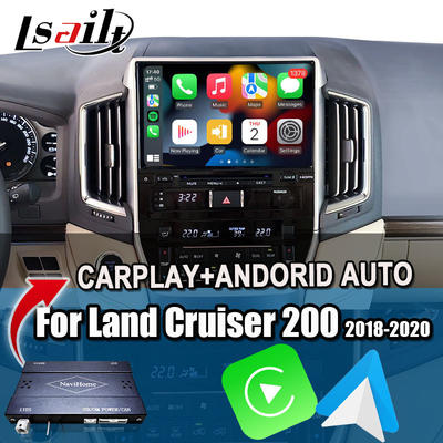Giao diện CarPlay không dây cho Toyota Land Cruiser 200 GX-R,VX-R 2018-2021 Fujitsu Head Unit Với Android Auto, Hệ thống Linux