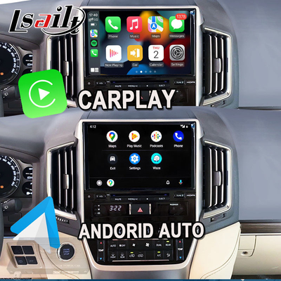 Giao diện CarPlay không dây cho Toyota Land Cruiser 200 GX-R,VX-R 2018-2021 Fujitsu Head Unit Với Android Auto, Hệ thống Linux