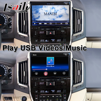 Giao diện CarPlay không dây cho Toyota Land Cruiser 200 GX-R,VX-R 2018-2021 Fujitsu Head Unit Với Android Auto, Hệ thống Linux