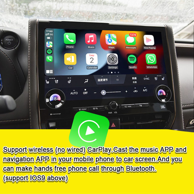 Android 13 Giao diện đa phương tiện Android cho Toyota Alphard 40 Series 2023-2024 Harrier, Hỗ trợ Vellfire YouTube, NetFlix, Google Play, Máy ảnh 360 Panorama