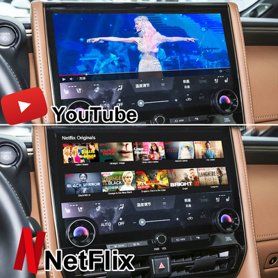 Android 13 Giao diện đa phương tiện Android cho Toyota Alphard 40 Series 2023-2024 Harrier, Hỗ trợ Vellfire YouTube, NetFlix, Google Play, Máy ảnh 360 Panorama