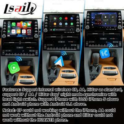 Giao diện video 8 inch Android auto carplay giao diện video cho toyota avalon touch 3 2018-present