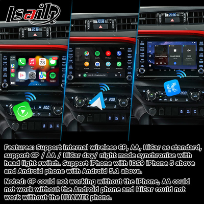 Toyota Hilux Android 13 giao diện video đa phương tiện không dây carplay Android auto touch 3