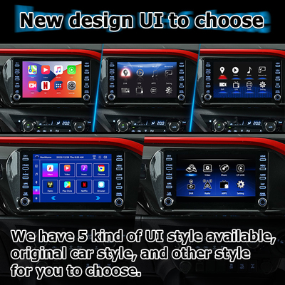 Toyota Hilux Android 13 giao diện video đa phương tiện không dây carplay Android auto touch 3