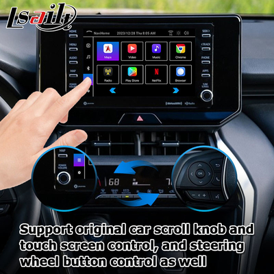 Toyota Harrier Venza Android 13 giao diện video đa phương tiện 2019-hiện tại không dây carplay android auto