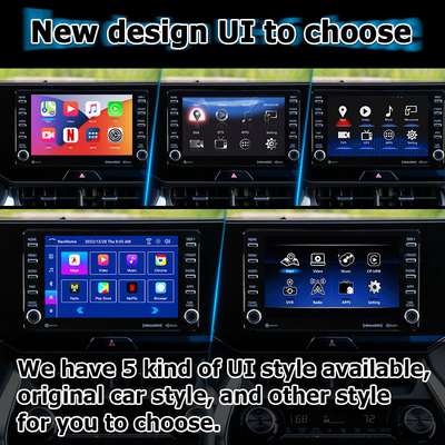 Toyota Harrier Venza Android 13 giao diện video đa phương tiện 2019-hiện tại không dây carplay android auto