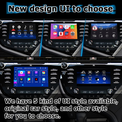 Màn hình cảm ứng Carplay Android Auto Giao diện video Toyota Camry Bluetooth Wifi USB