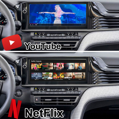 Giao diện video đa phương tiện Android 13 cho Toyota Camry 2025 Sienna RAV-4 OEM Retrofit Infotainment Module bao gồm YouTube, NetFlix, Google Play