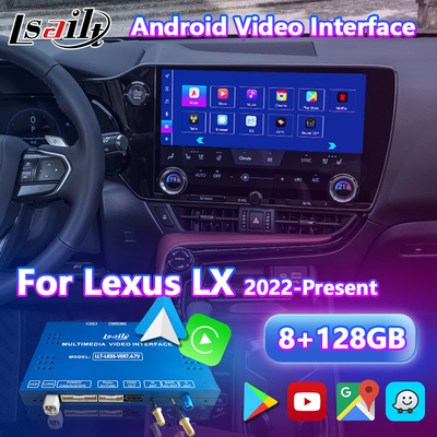 Lsailt Android Carplay Multimedia Video Interface cho 2022-Lexus LX LX500d LX600 LX700h