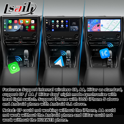 Toyota Alphard AH40 giao diện đa phương tiện Android 8+128GB hỗ trợ Carplay Android Auto