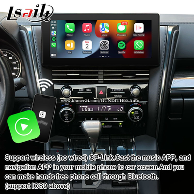 Android 13 Lexus Video Interface Nâng cấp màn hình OEM cho LM350 LM500H NX RX ES Retrofit Kits bao gồm YouTube, NetFlix,Wireless CarPlay