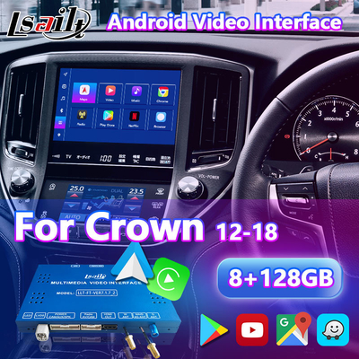 Lsailt Android Multimedia Video Interface cho 2012-2018 Toyota Crown S210 AWS210 GRS210 GWS214 Majesta Athlete