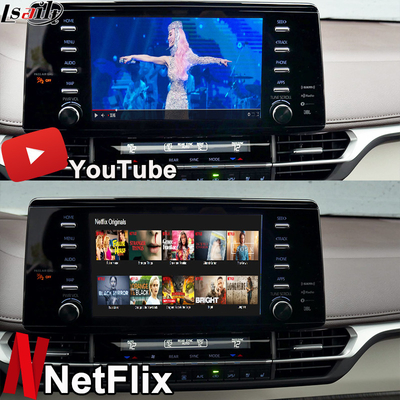 Tích hợp OEM và nâng cấp giao diện Android cho Toyota Sienna 2018-2021 Camry, RAV-4 Hỗ trợ đa phương tiện trong xe YouTube, NetFlix, Máy ảnh 360 độ