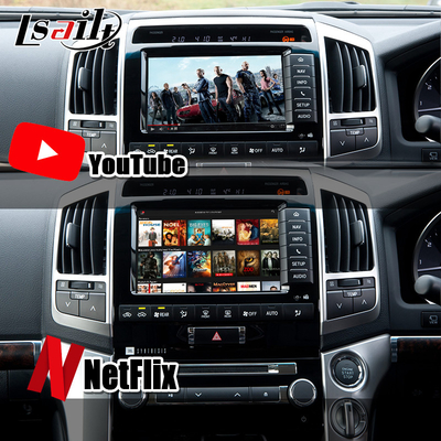 Mô-đun nâng cấp Android OEM cho Land Cruiser 2013-2021 Bộ tích hợp CarPlay không dây YouTube, Google Map, Android Auto