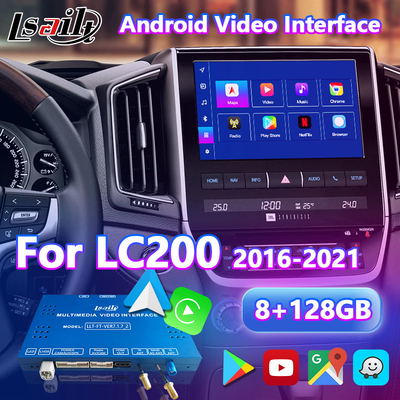 Lsailt Android Multimedia Video Interface cho Toyota Land Cruiser 200 LC200 VX VXR VX-R 2016-2021