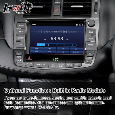 Lsailt Android Multimedia Video Interface cho Toyota Crown S200 GWS204 GRS204 URS204 UZS207 Athlete Majesta 2008-2012