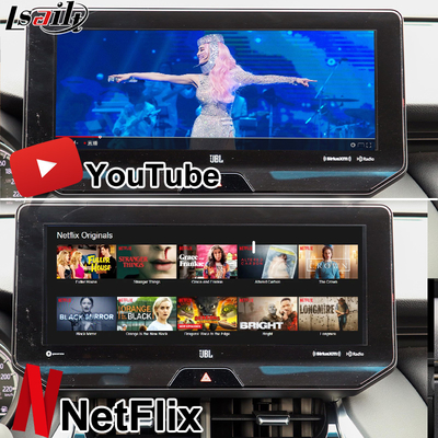 Mô-đun nâng cấp Android OEM Lsailt cho Harrier Venza Toyota 2022 - Màn hình 12.3 inch Giao diện đa phương tiện Android với YouTube, NetFlix