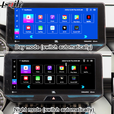 Mô-đun nâng cấp Android OEM Lsailt cho Harrier Venza Toyota 2022 - Màn hình 12.3 inch Giao diện đa phương tiện Android với YouTube, NetFlix