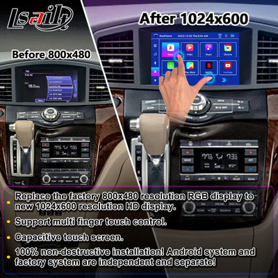 Lsailt 8 Inch HD Android Multimedia Screen cho Nissan Quest E52 2011-2017