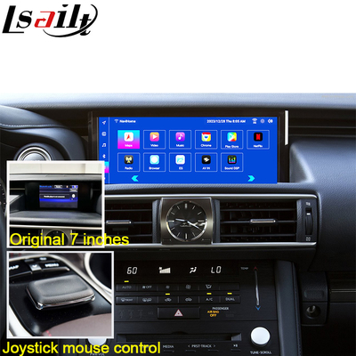 Màn hình Android Lexus Android 13 Đa phương tiện 8 lõi Qulcomm cho LEXUS IS200T IS300H IS350 Hỗ trợ điều khiển bằng phím điều khiển, YouTube, Google Play, CarPlay