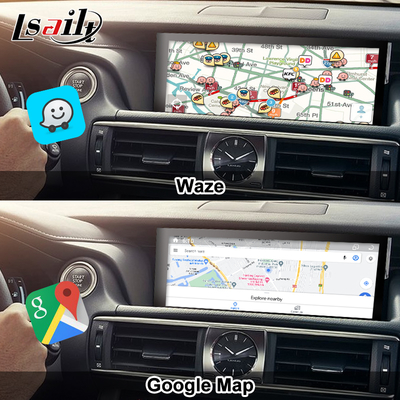 Màn hình Android Lexus Android 13 Đa phương tiện 8 lõi Qulcomm cho LEXUS IS200T IS300H IS350 Hỗ trợ điều khiển bằng phím điều khiển, YouTube, Google Play, CarPlay