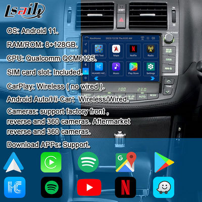 Giao diện Đa phương tiện Android 13 cho Toyota Crown S200 URS206 đời 2008-2012, bao gồm Mô-đun Nâng cấp Android với YouTube, NetFlix, Google Map