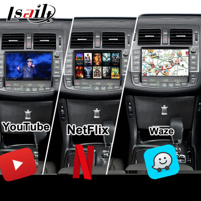 Giao diện Đa phương tiện Android 13 cho Toyota Crown S200 URS206 đời 2008-2012, bao gồm Mô-đun Nâng cấp Android với YouTube, NetFlix, Google Map