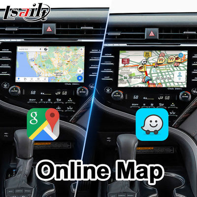 Hộp dẫn đường xe hơi Android Carplay Giao diện video đa phương tiện cho Toyota Camry