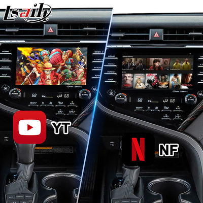 Hộp dẫn đường xe hơi Android Carplay Giao diện video đa phương tiện cho Toyota Camry