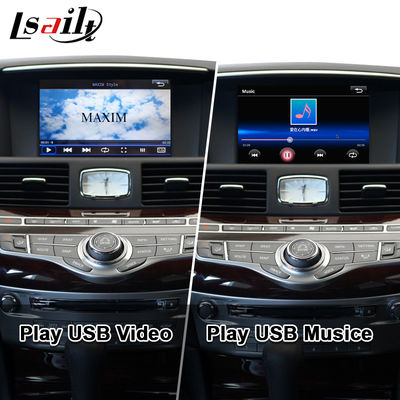 Giao diện CarPlay cho Infiniti Q70 Q70L M35 M45 Fuga 2009-2019 Bộ chuyển đổi Android Auto không dây Tích hợp Phản chiếu điện thoại di động, Nhiệt độ AC