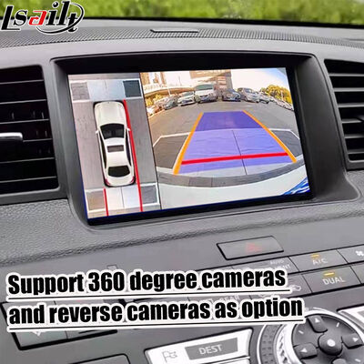 Màn hình CarPlay 8 inch Lsailt cho Nissan Fuga (Y50) Infiniti 350GT 2005-2008 Android Auto, Mirroring, Màn hình cảm ứng HD