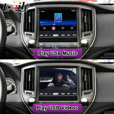 Giao diện Apple CarPlay cho Crown S210 AWS210 GRS210 GWS214 GWS215 Majesta Athlete Royal Saloon tích hợp Android Auto, Camera ngược, khí hậu AC