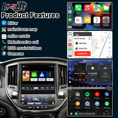Giao diện Apple CarPlay cho Crown S210 AWS210 GRS210 GWS214 GWS215 Majesta Athlete Royal Saloon tích hợp Android Auto, Camera ngược, khí hậu AC